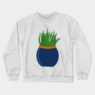 Zebra Cactus Crewneck Sweatshirt